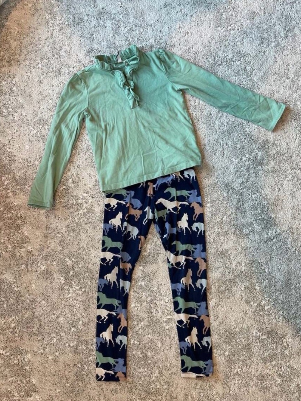 Equestrian blouse and The Everyday Legging